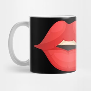 Kiss Mouth Mug